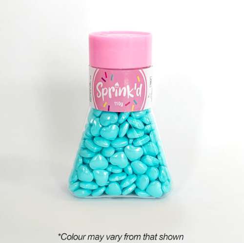 Sprink'd Sprinkles - Hearts Light Blue